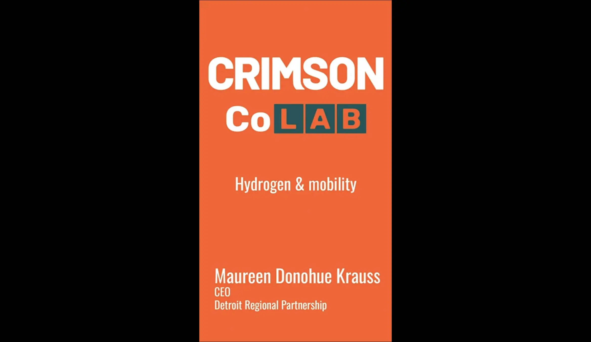 Hydorgen & Mobility - Maureen Donohue Krauss