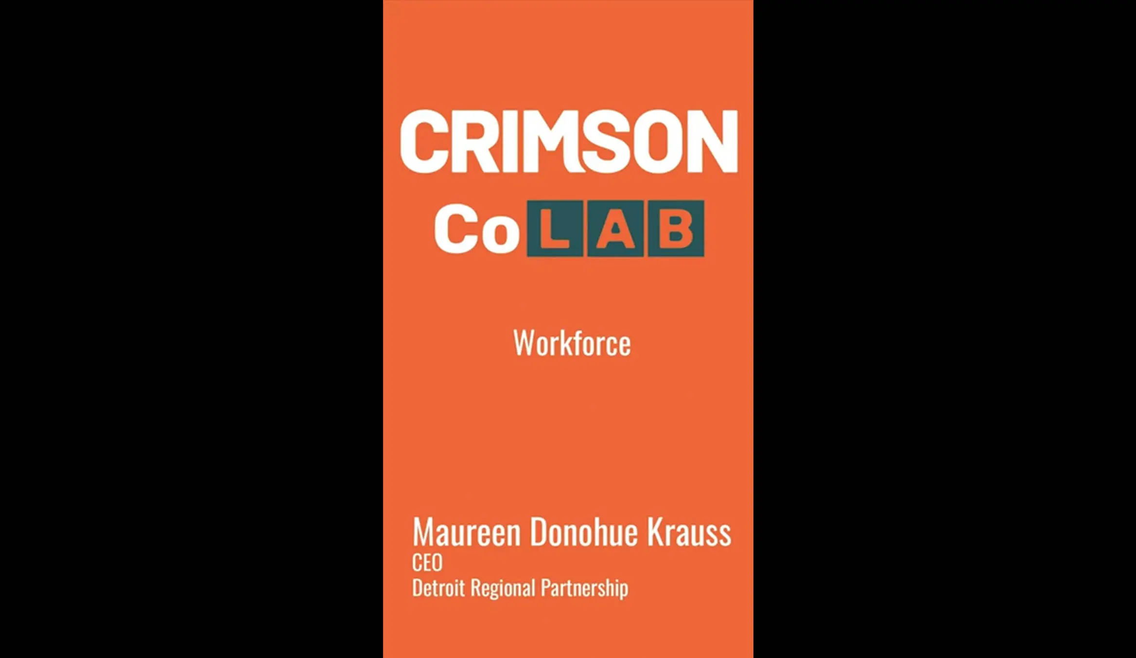 Workforce - Maureen Donohue Krauss