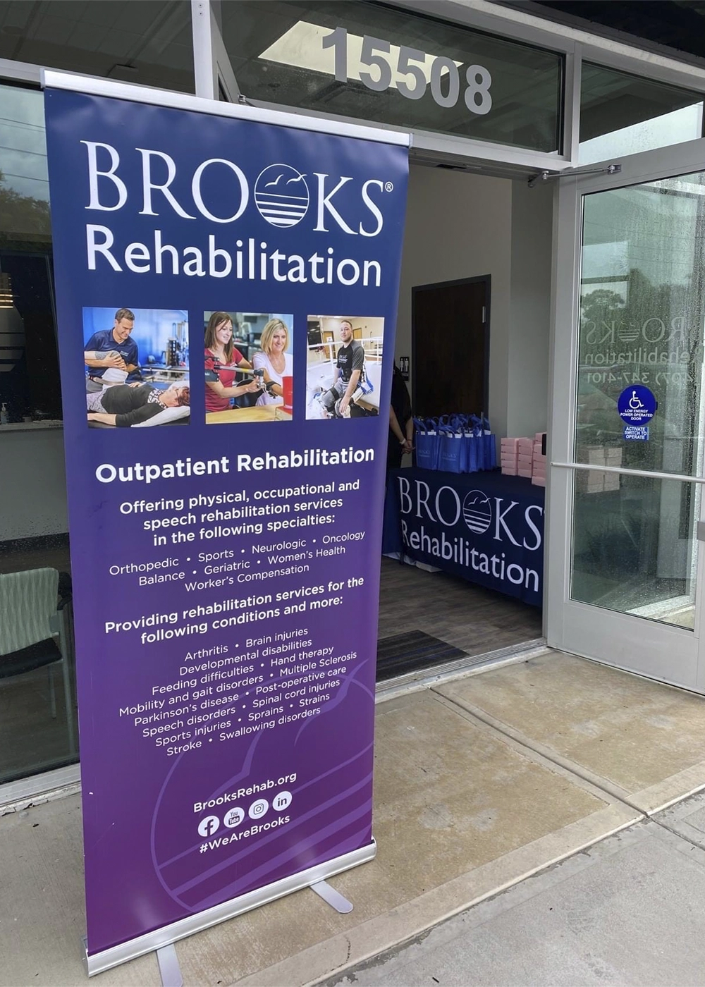 Brooks Rehabilitation Banner