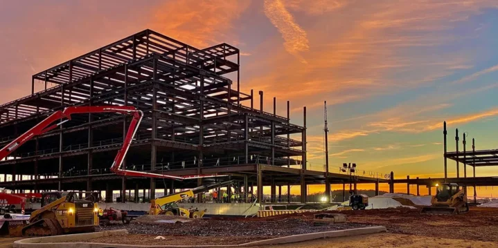 Building under construction