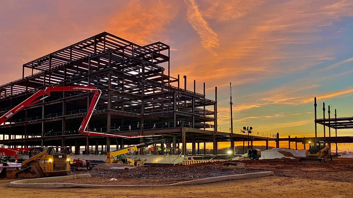 Building under construction